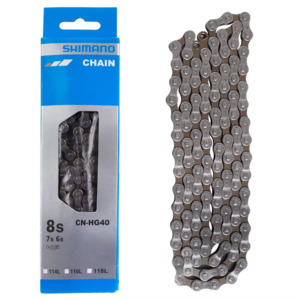 Best Sale: Shimano CN-HG40 6/7/8-Speed Chain – 118 Links