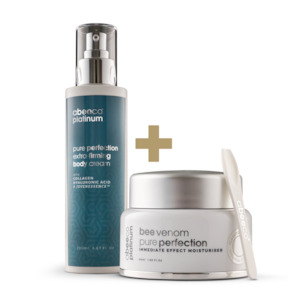 All: Pure Perfection Moisturiser & Body Cream Duo