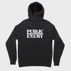 Frontpage: PUBLIC ENEMY CLASSIC PO HOOD BLACK