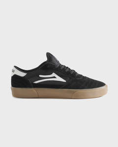 CAMBRIDGE  BLACK/GUM SUEDE