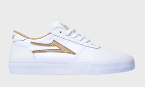 Mens Shoes: MANCHESTER WHITE LEATHER