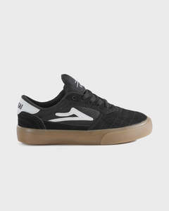 Kids Shoes: CAMBRIDGE KIDS BLACK/GUM SUEDE