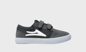 Kids Shoes: GRIFFIN KIDS CHARCOAL CANVAS