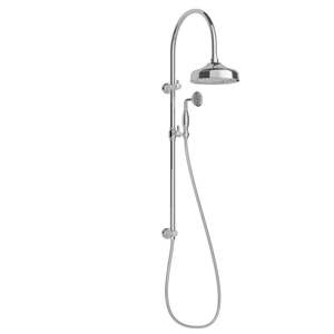 Products: Kingsley Shower Rail Set - Chrome (NZ) ABI Bathrooms & Interiors