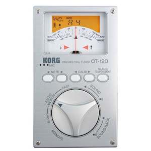 Tuners Metronomes Electronics: Korg OT120 Orchestral Tuner