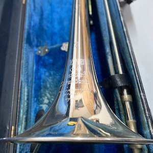 USED King 3B Silver Sonic Trombone