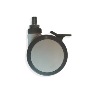 Castor: Allegro Hoist 75mm Rear Swivel Locking Castor only