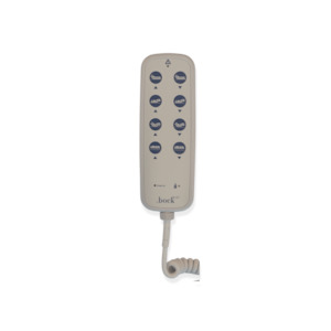 Hermann Bock: Bock Bed Handset - 8 Button Domiflex