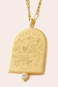 PISCES ZODIAC NECKLACE
