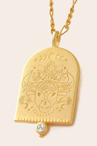 TAURUS ZODIAC NECKLACE