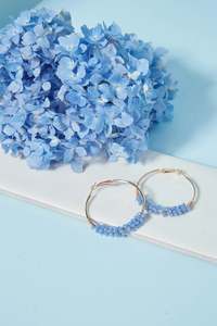 MIMOSA HOOP EARRING - CAPRI