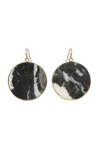 SOLO EARRING - MARBLE