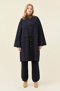 Sale: Farida Convertible Coat - NAVY