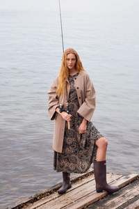 Sale: Farida Convertible Coat - Stone