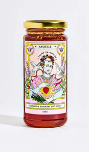 Gifts: Saint Valentine - Lavender & Rosemary Hot Honey 320g
