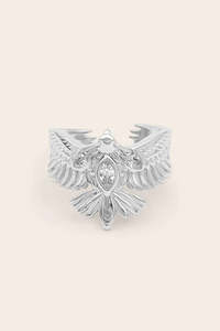 Earrings: SOAR RING-SILVER