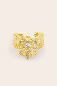 Earrings: SOAR RING-GOLD