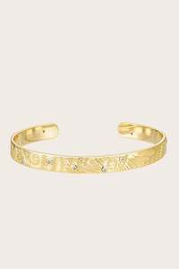 STRENGTH WITHIN CUFF- GOLD
