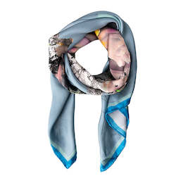 Fabula Large Silk Square in Blush or Sky