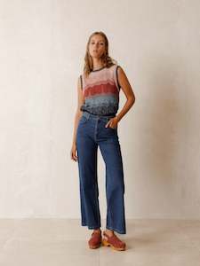 Bottoms: Plaited Belt Jeans