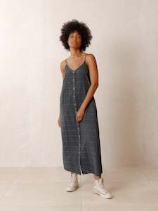 Dresses: Texture Dress in Carbon