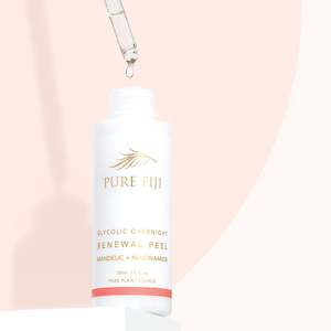 Exfoliators: Pure Fiji Glycolic Overnight Renewal Peel With Mandelic + Niacinamide