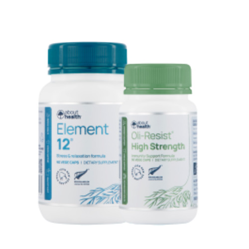 Element 12 Magnesium & Oli-Resist High Strength Combo About Health