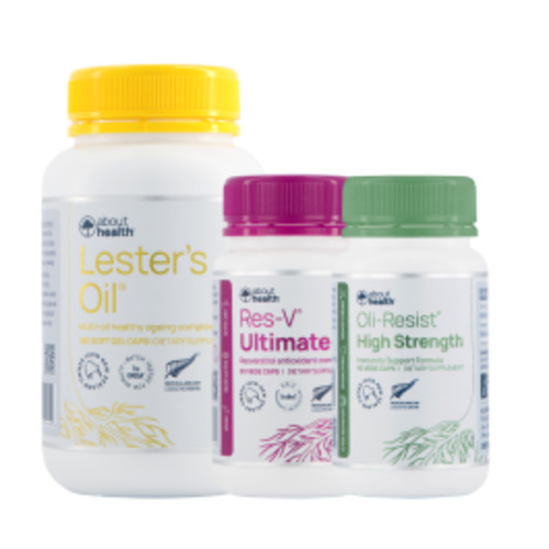 Lester's Oil: Your Powerful Omega 3 Supplement: Immune Support Value Pack - Lester's Oil, Oil-Resist About Health