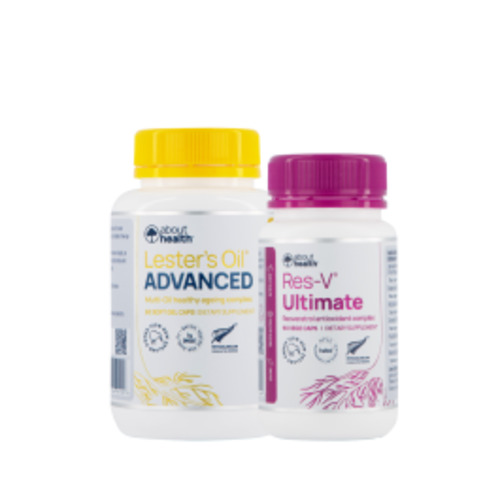 Lester's Oil: Your Powerful Omega 3 Supplement: Lester's Oil Advanced & Res-V Ultimate Value Bundle About Health