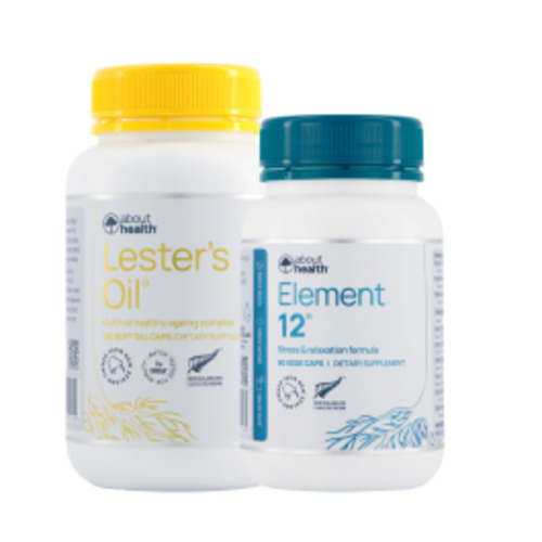Lester's Oil & Element 12 Combo About Health