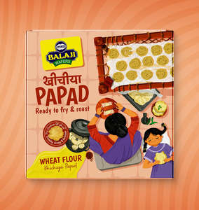 Namkeen: Khichiya Papad - Wheat Flour