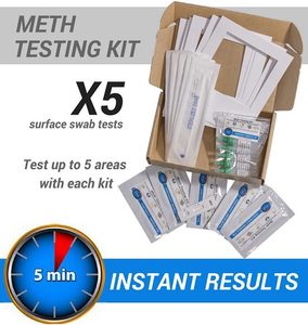 Products: 5x DIY Instant Meth Test Kits – Recommended for 2 Bedroom