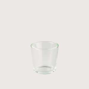 Tableware: Glass Tea Light Holder (6cm)