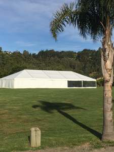 Marquees: 10x40 Clipframe Marquee (incl. white walls) - POA