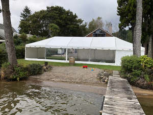 Marquees: 6x15 Clipframe Marquee (incl. white walls)