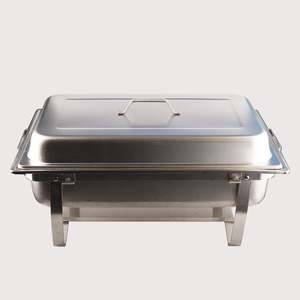 Outdoor Equipment: Chaffing Dish Set - Large, fuel included