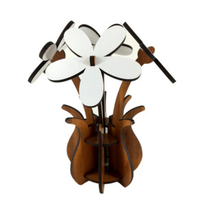 Flower vase Abstract Design