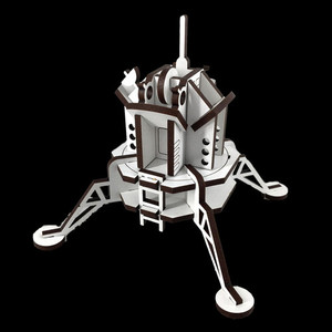 Products: Moon Lander Abstract Design