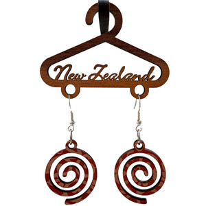 Products: Spiral Earrings Abstract Design