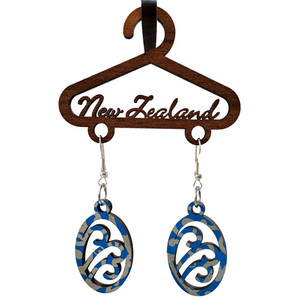 Products: 3 Koru Earrings Abstract Design