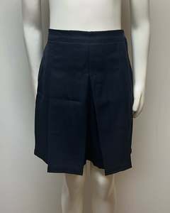School Skort - Navy