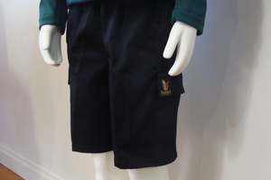 Parkland School: Parkland Black Cargo Short