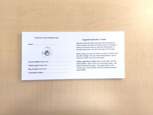 Products: Personal Unicorn Remedy Cards (Single-sided)