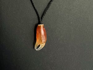 Carnelian Crab Claw — A Carved Piece
