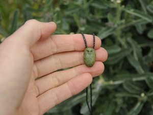 Little Pounamu Ruru — A Carved Piece