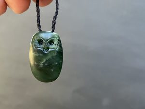 Products: Little Pounamu Ruru / Morepork —