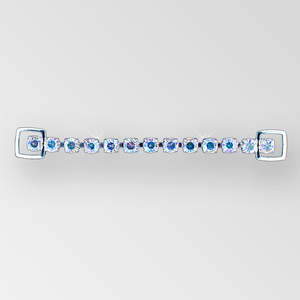 Bikini Connectors: 1 row ss29 AB Strap Connector