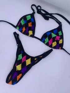 Harliquinn quick ship posing suit