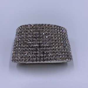 Comp Day Accessories: 12 Row Rhinestone Bracelet