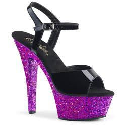 Kiss 209 Purple Glitter